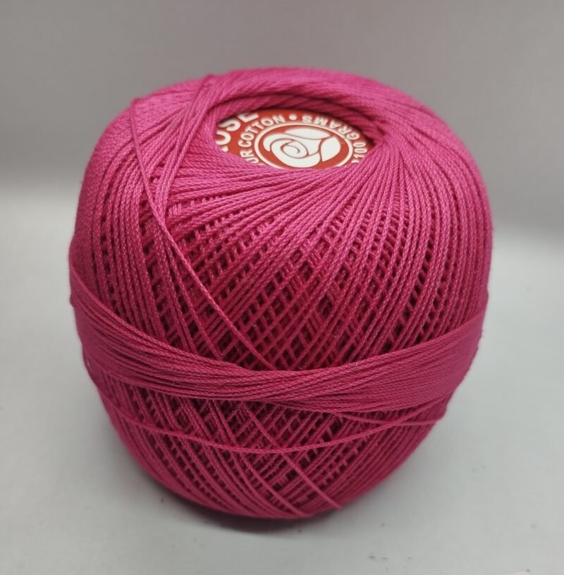 WHITE ROSE 20 no. crochet yarn   SHADE NO. R-C-540