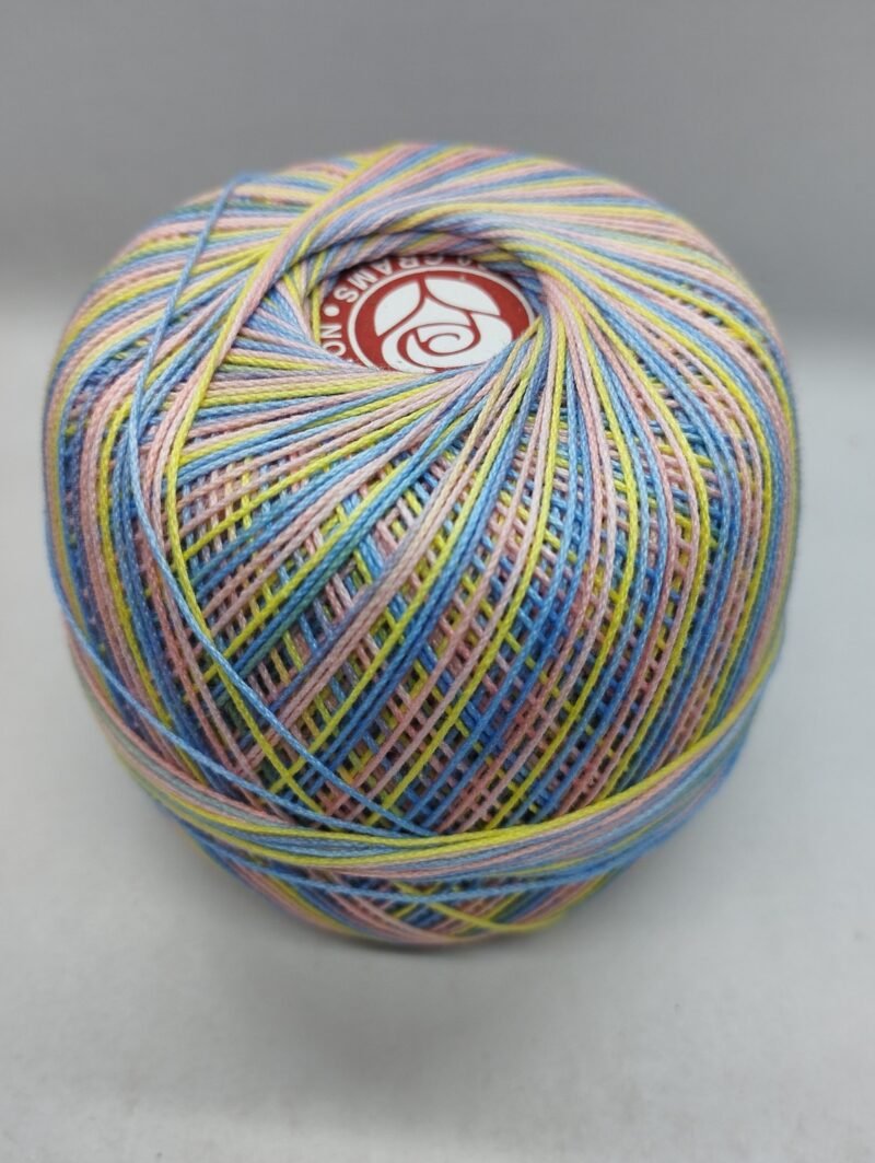 WHITE ROSE 20 no. crochet yarn   SHADE NO. R-C-694
