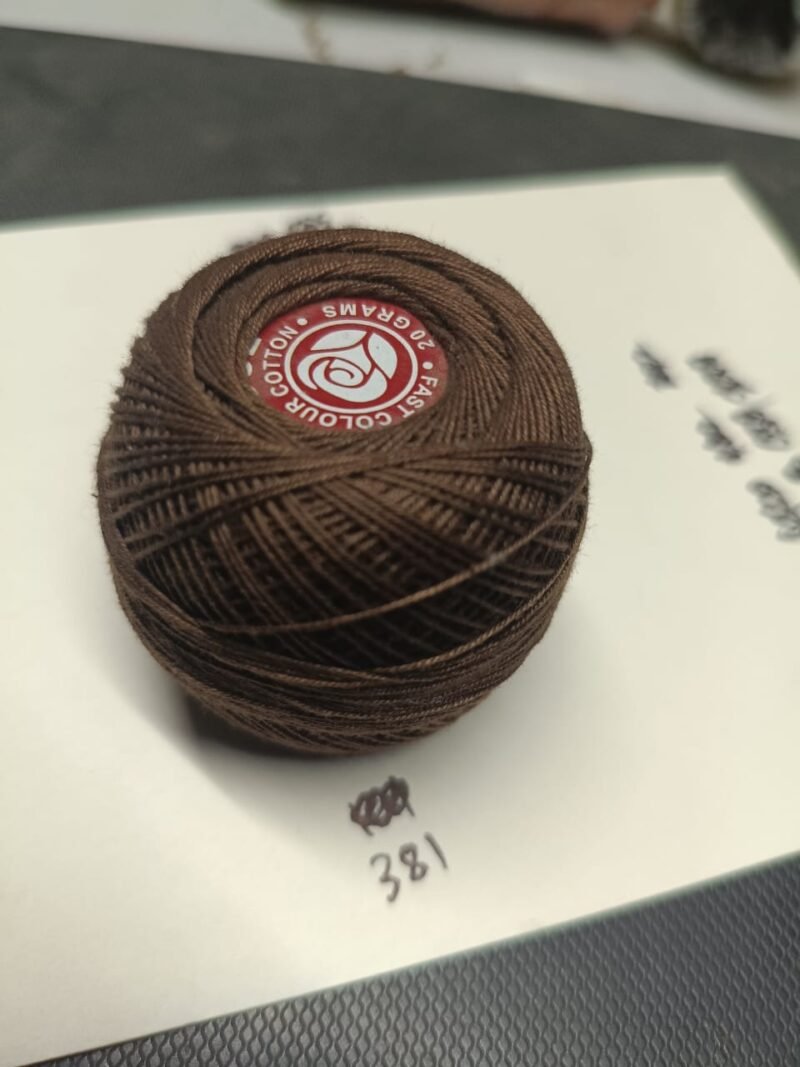 WHITE ROSE 40 no. tatting yarn 20 grams ball shade no. R-381