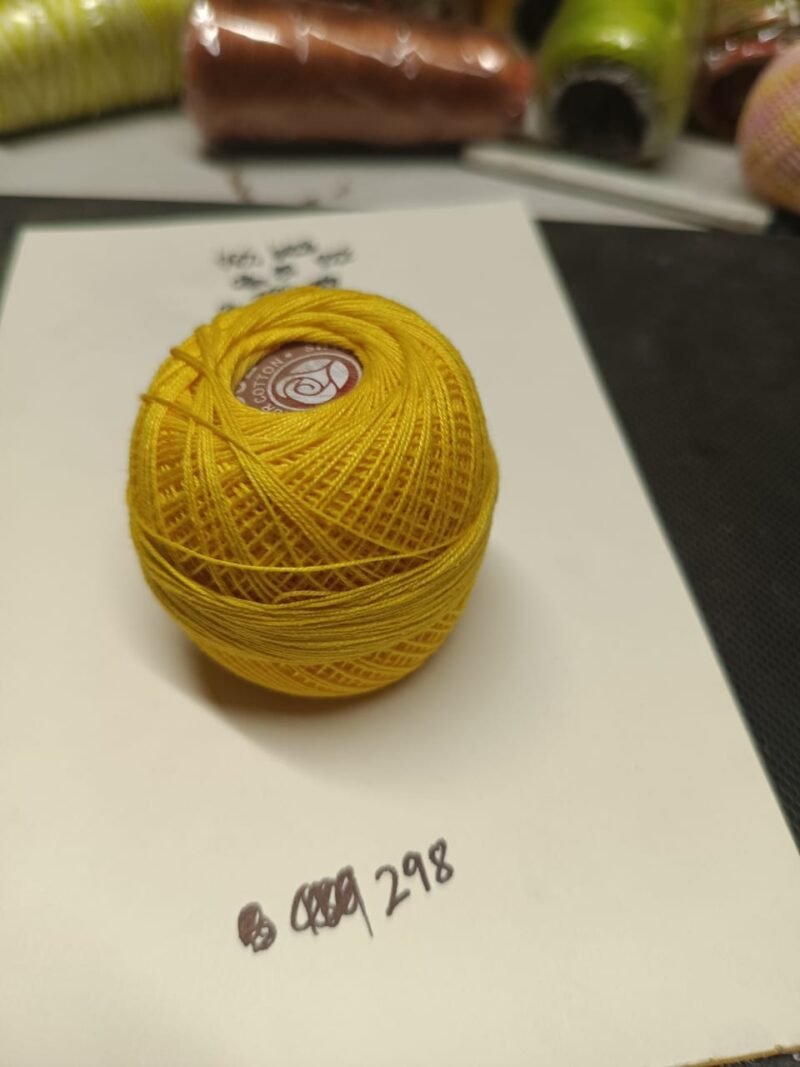 WHITE ROSE 40 no. tatting yarn 20 grams ball shade no. R-298