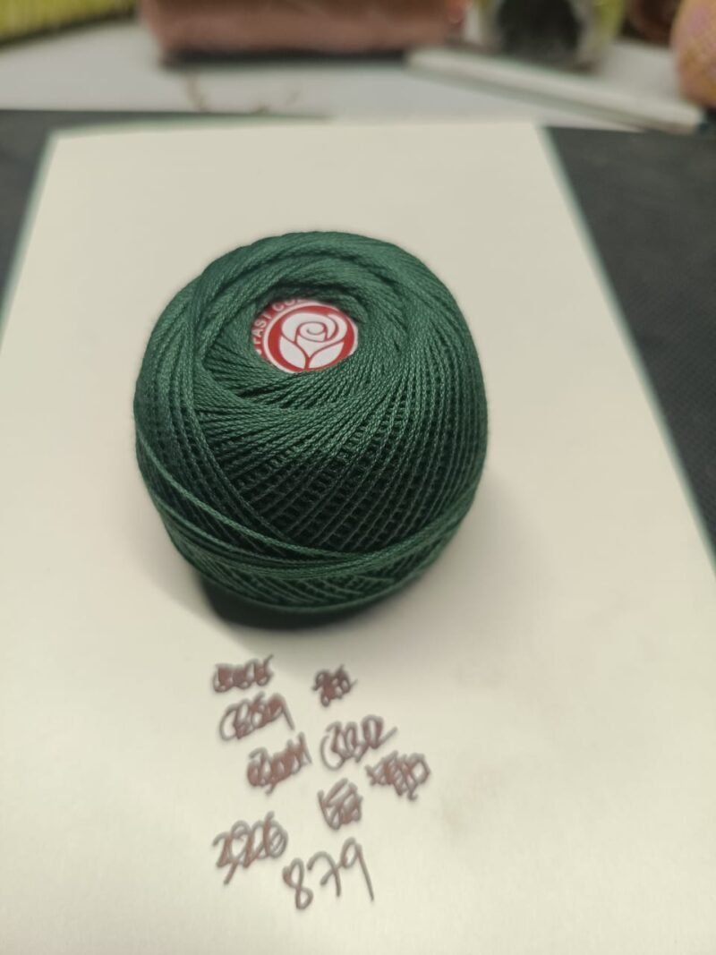 WHITE ROSE 40 no. tatting yarn 20 grams ball shade no. R-879