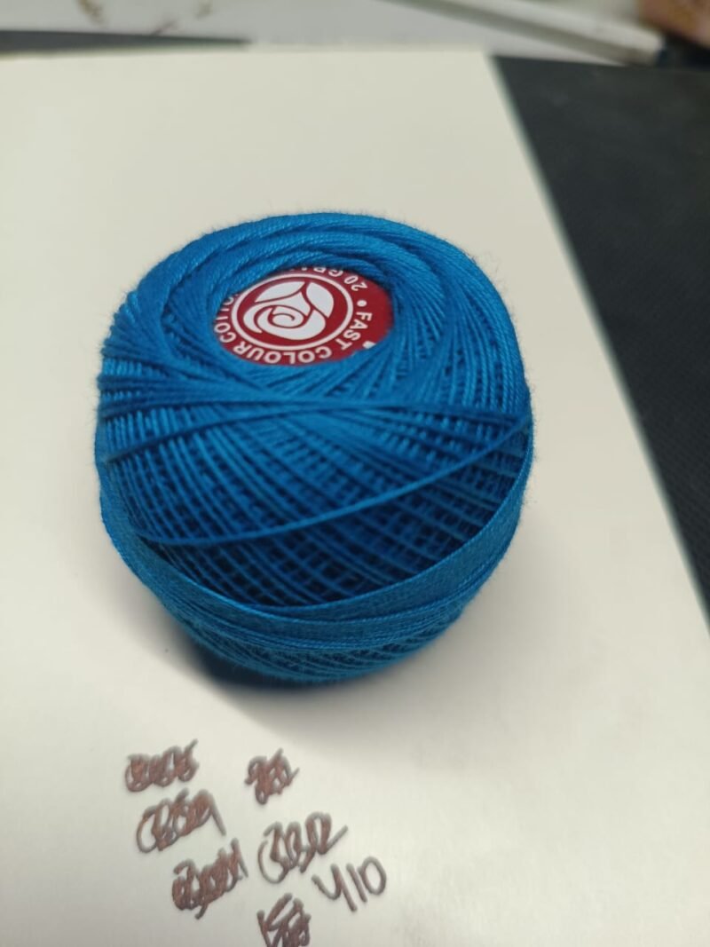 WHITE ROSE 40 no. tatting yarn 20 grams ball shade no. R-410