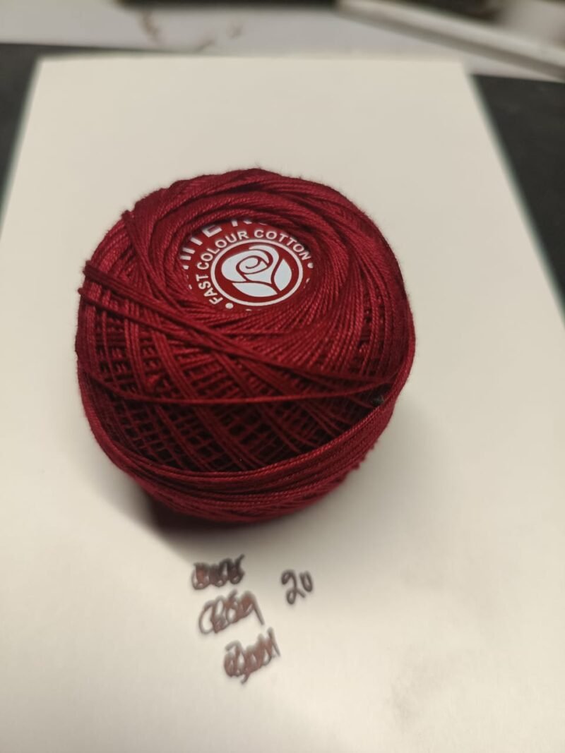 WHITE ROSE 40 no. tatting yarn 20 grams ball shade no. 020