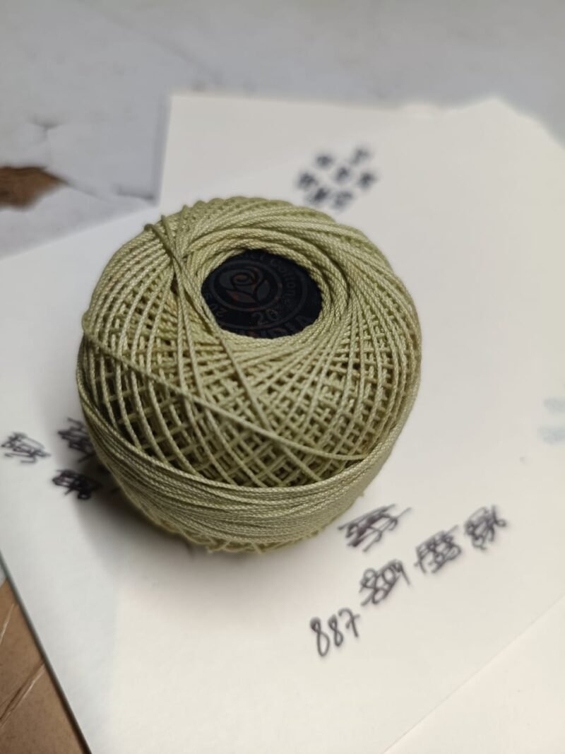 WHITE ROSE 20 no. crochet yarn 20 grams per ball  SHADE NO. R-887