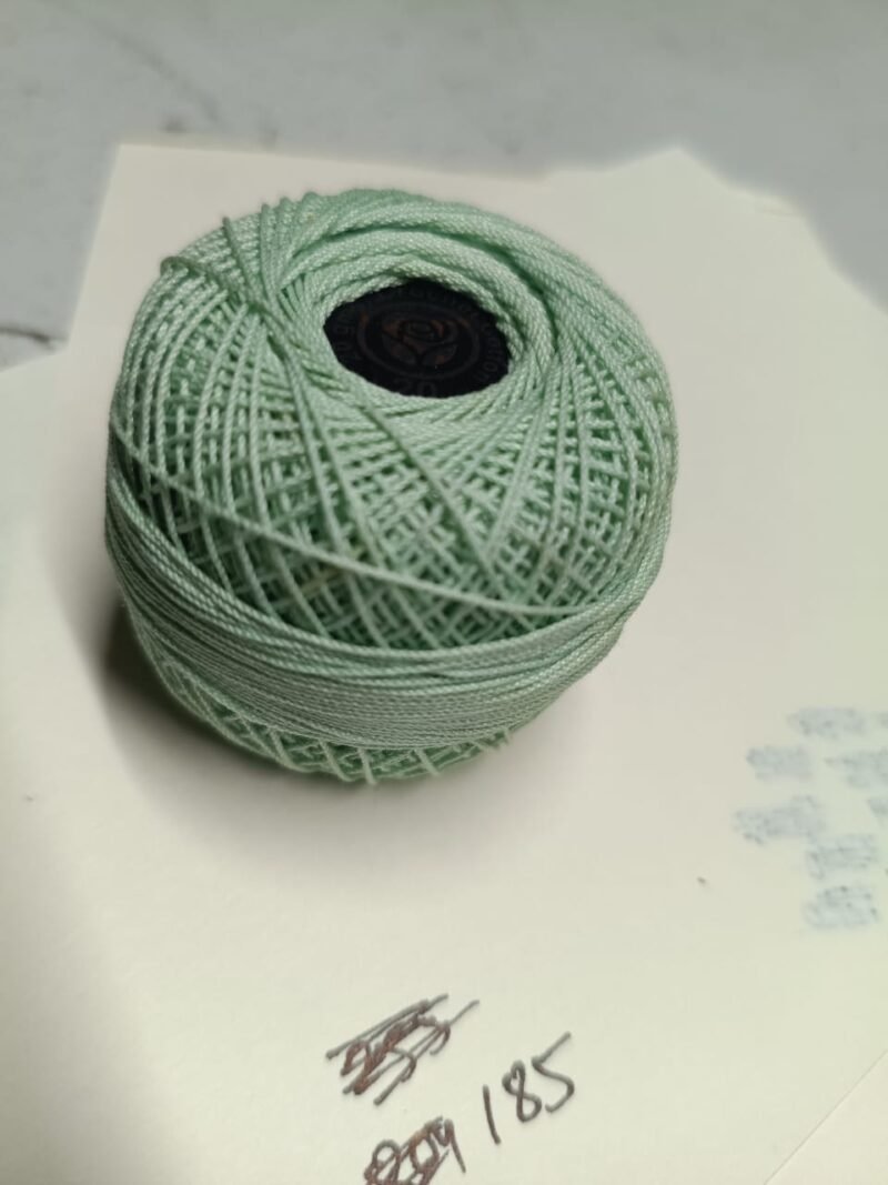 WHITE ROSE 20 no. crochet yarn 20 grams per ball  SHADE NO. R-185