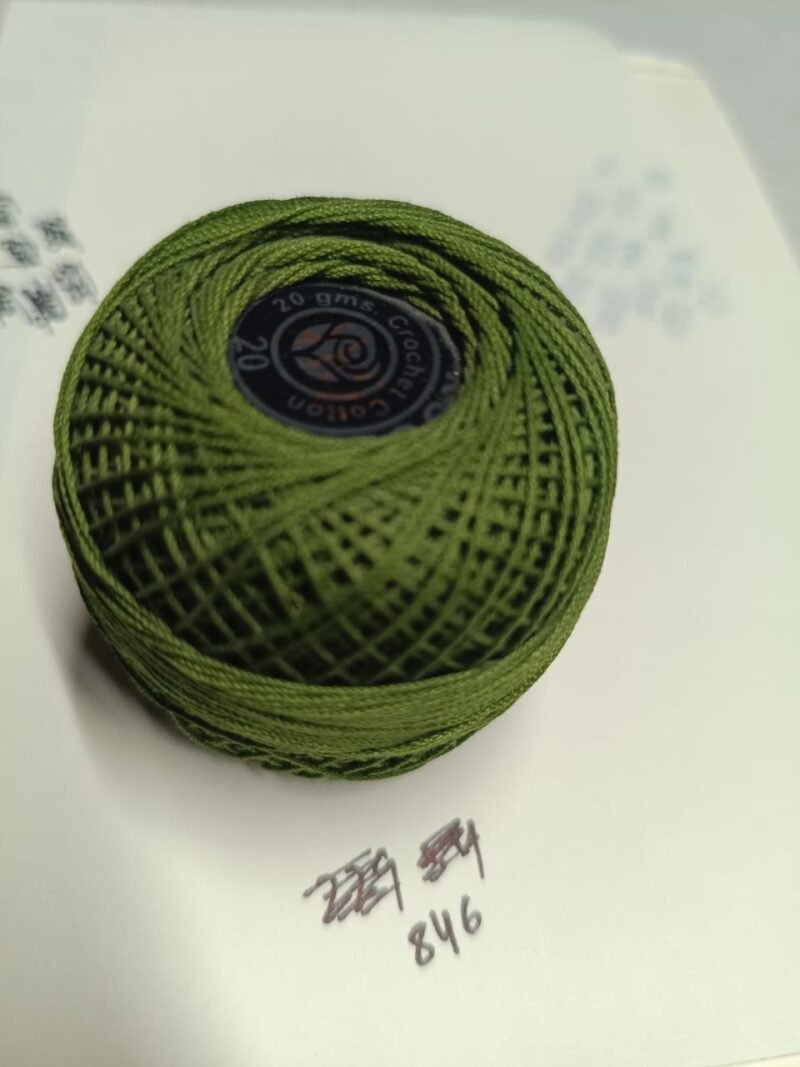 WHITE ROSE 20 no. crochet yarn 20 grams per ball  SHADE NO. R-846