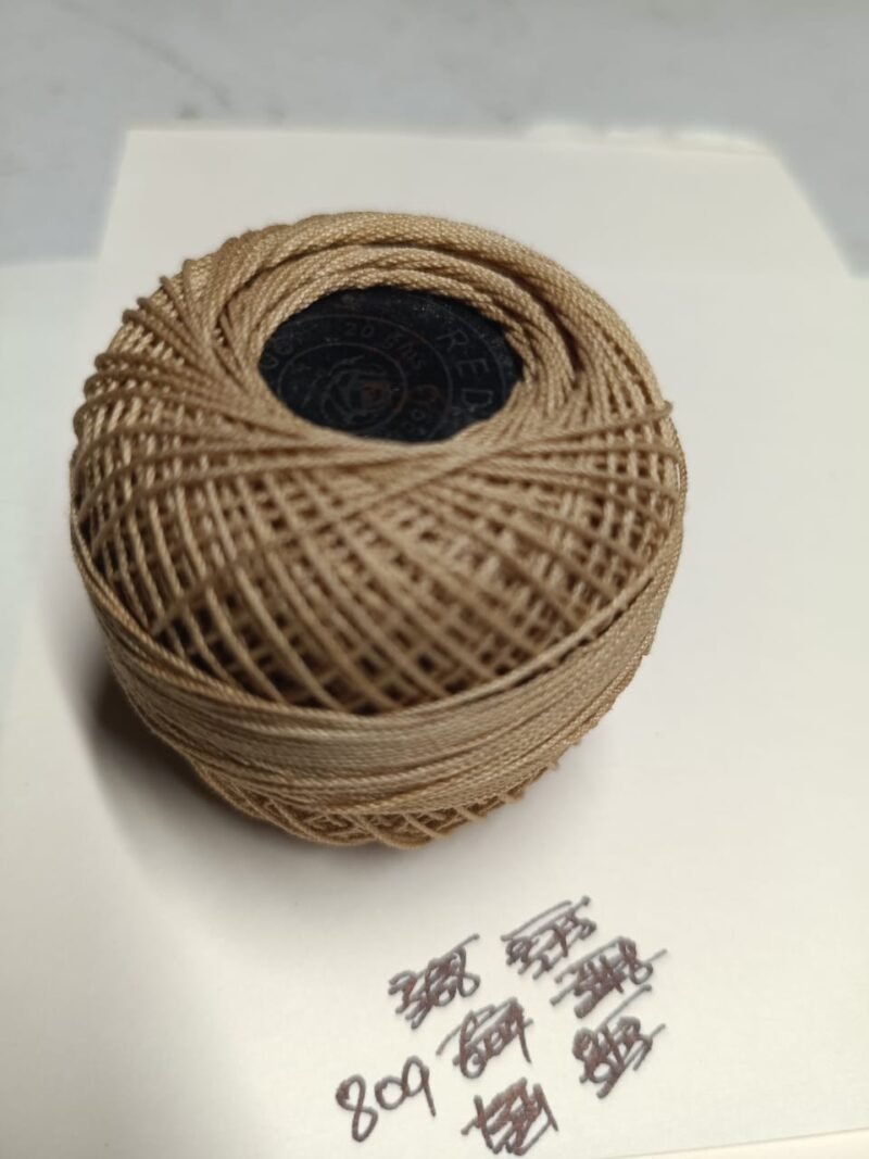 WHITE ROSE 20 no. crochet yarn 20 grams per ball  SHADE NO. R-809