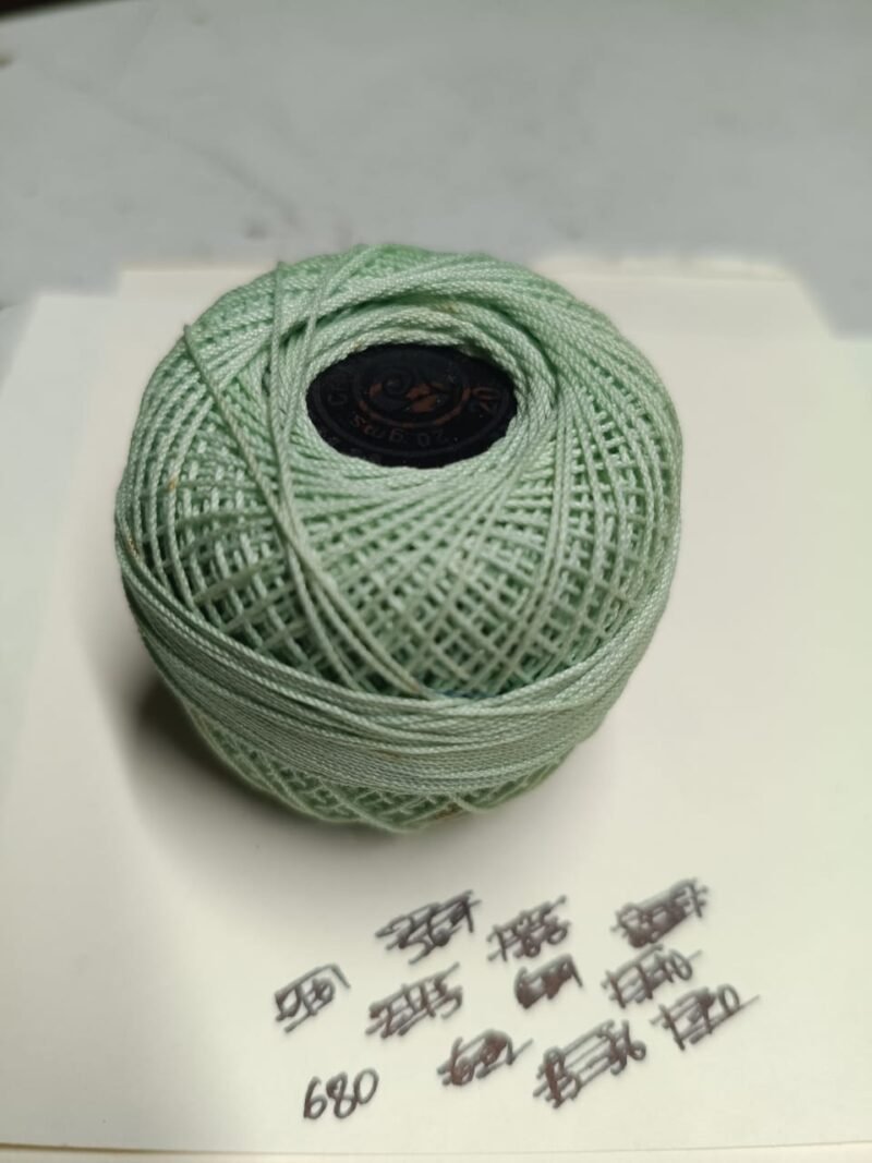 WHITE ROSE 20 no. crochet yarn 20 grams per ball  SHADE NO. R-680