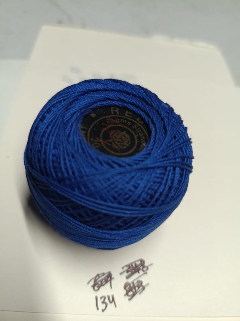 WHITE ROSE 20 no. crochet yarn 20 grams per ball  SHADE NO. R-134