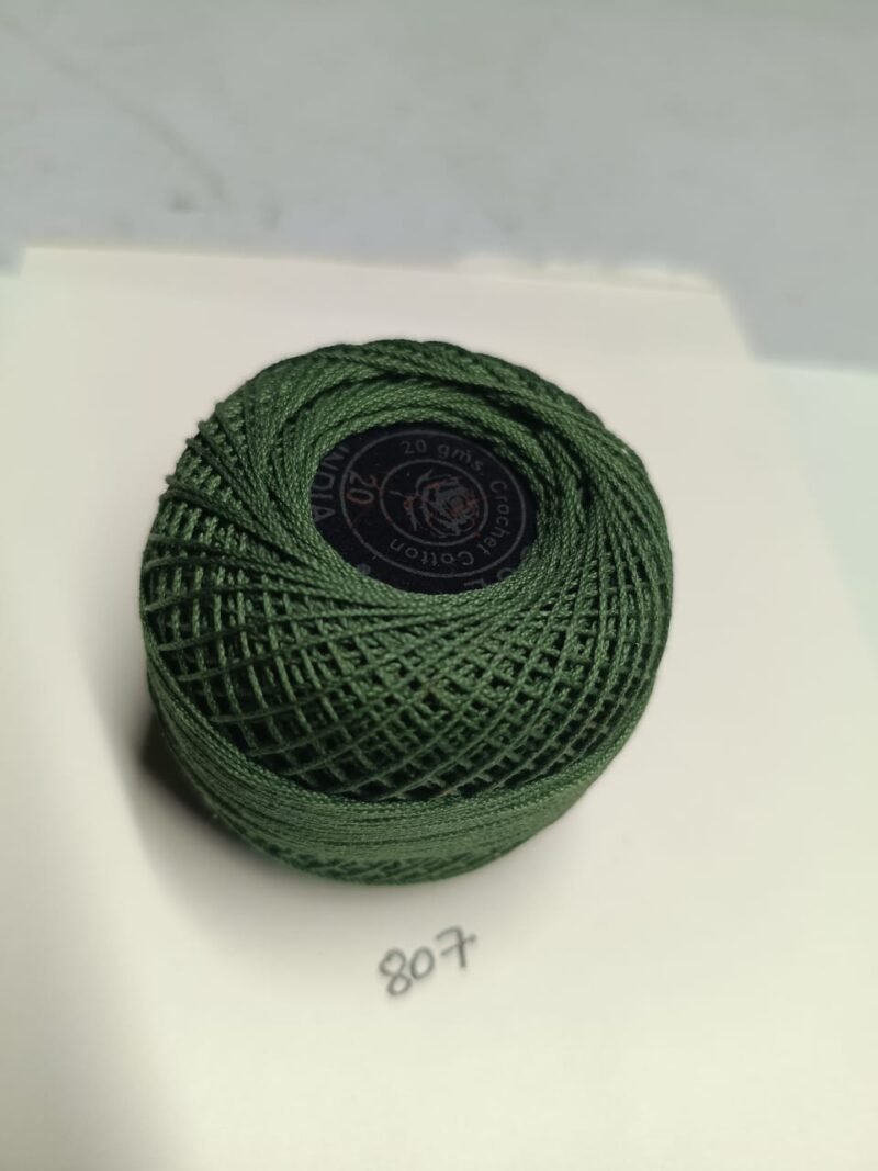 WHITE ROSE 20 no. crochet yarn 20 grams per ball  SHADE NO. R-807