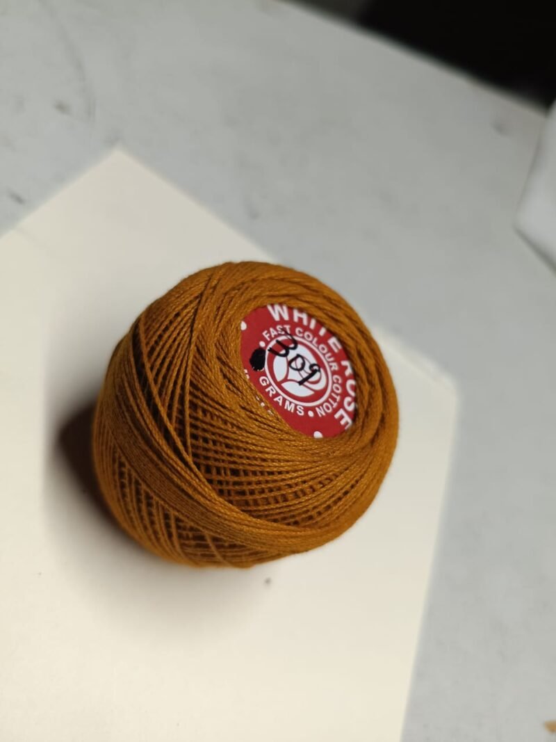 WHITE ROSE 20 no. crochet yarn 20 grams per ball  SHADE NO. R-309