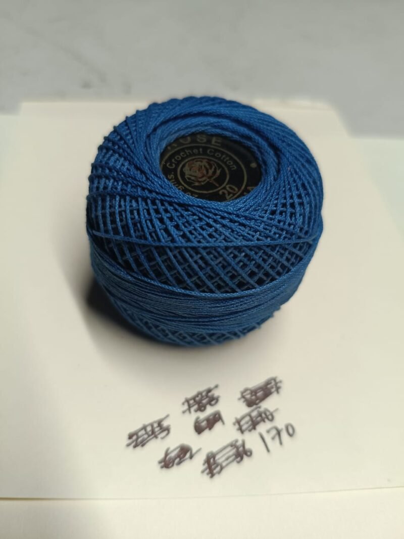 WHITE ROSE 20 no. crochet yarn 20 grams per ball  SHADE NO. R-170