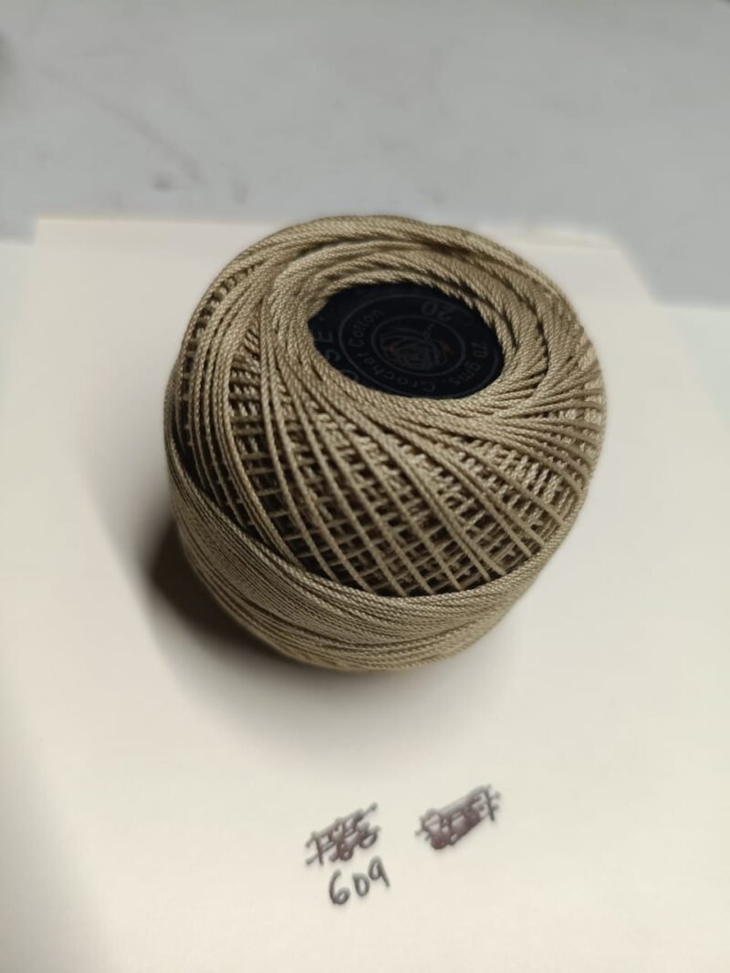 WHITE ROSE 20 no. crochet yarn 20 grams per ball  SHADE NO. R-609