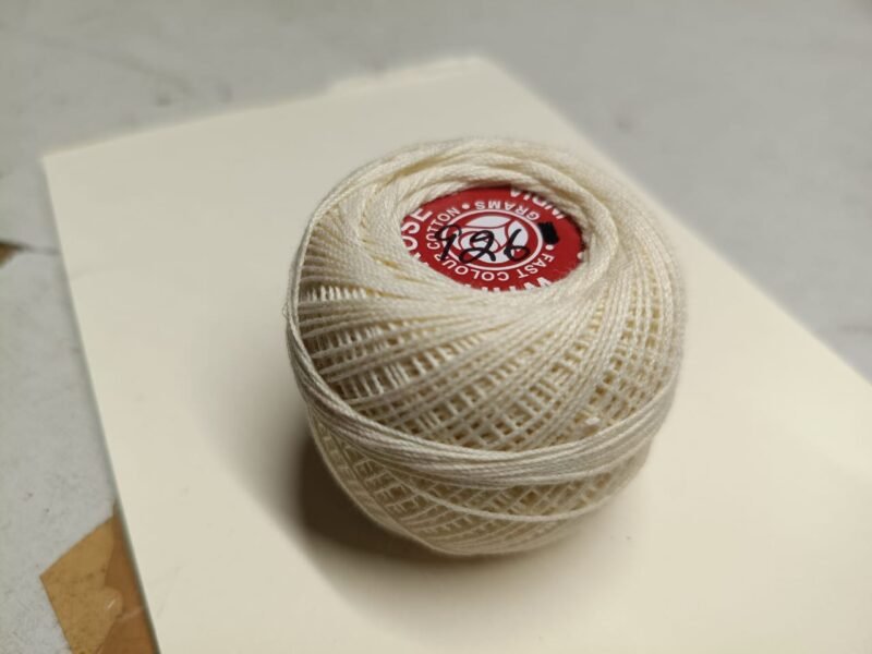 WHITE ROSE 20 no. crochet yarn 20 grams per ball  SHADE NO. R-926