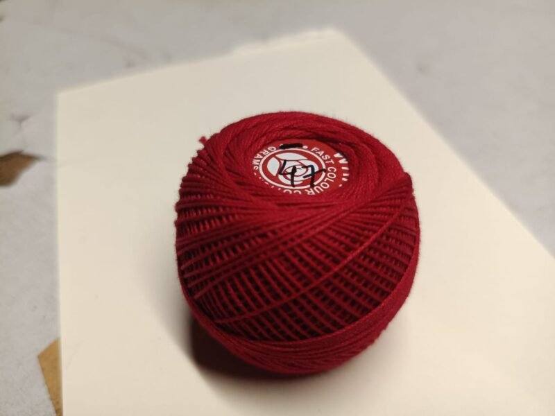 WHITE ROSE 20 no. crochet yarn 20 grams per ball  SHADE NO. R-047