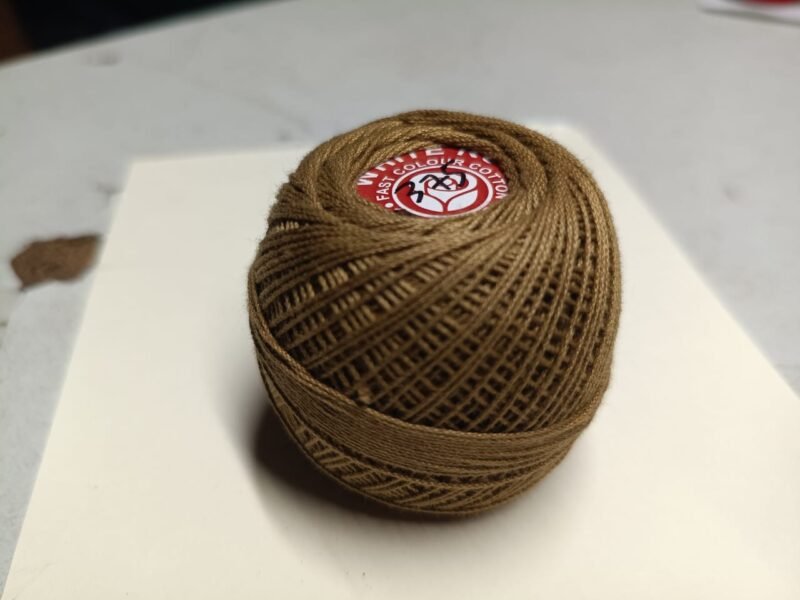 WHITE ROSE 20 no. crochet yarn 20 grams per ball  SHADE NO. R-375