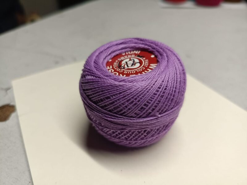 WHITE ROSE 20 no. crochet yarn 20 grams per ball  SHADE NO. R-612