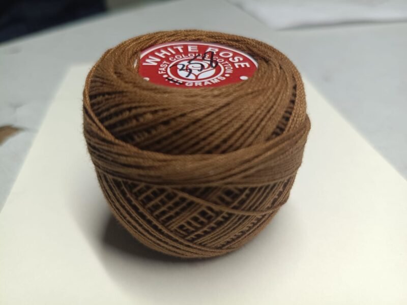 WHITE ROSE 20 no. crochet yarn 20 grams per ball  SHADE NO. R-358